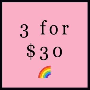 3 for $30 PANTS